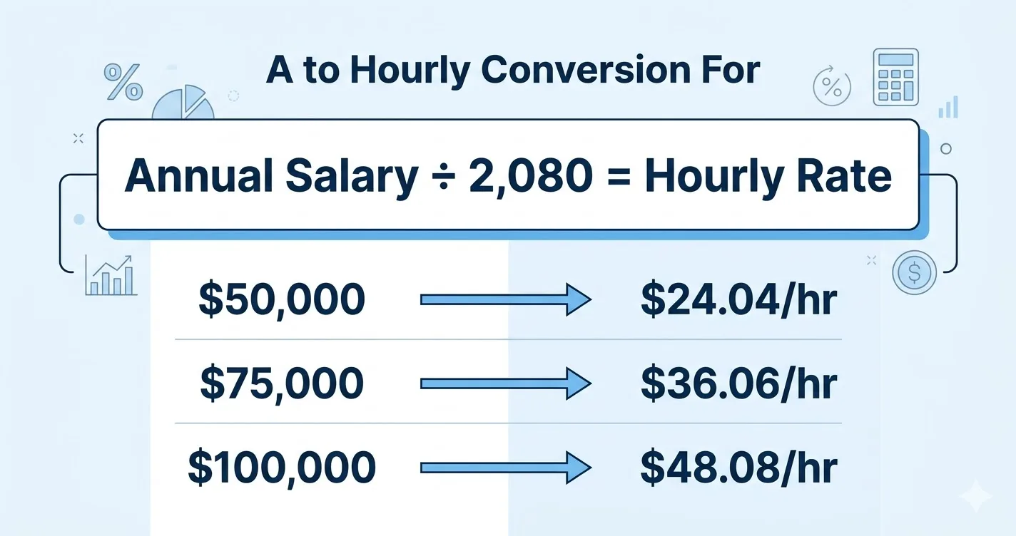 Salary to Hourly Formula